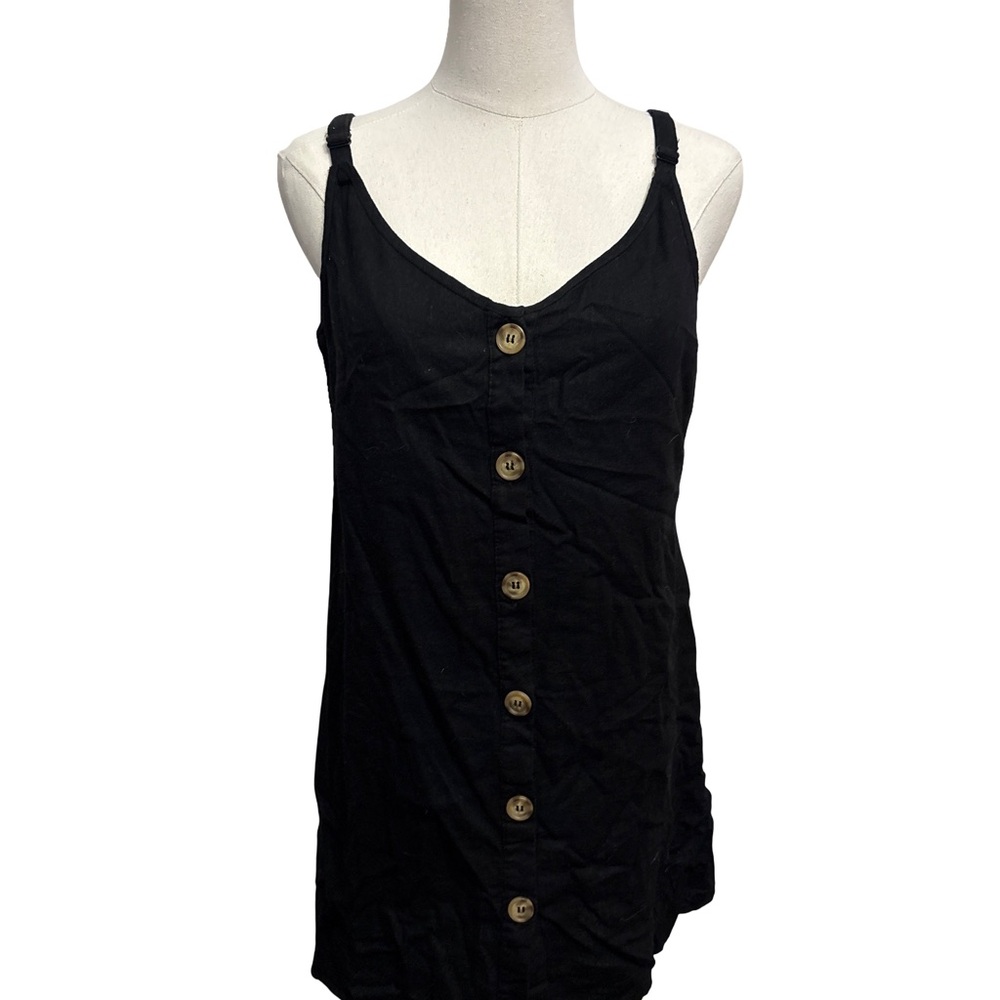 Cotton On Linen blend dress - size S